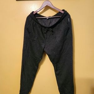 Rae Dunn dark grey joggers. Cotton. Size XL. front pockets